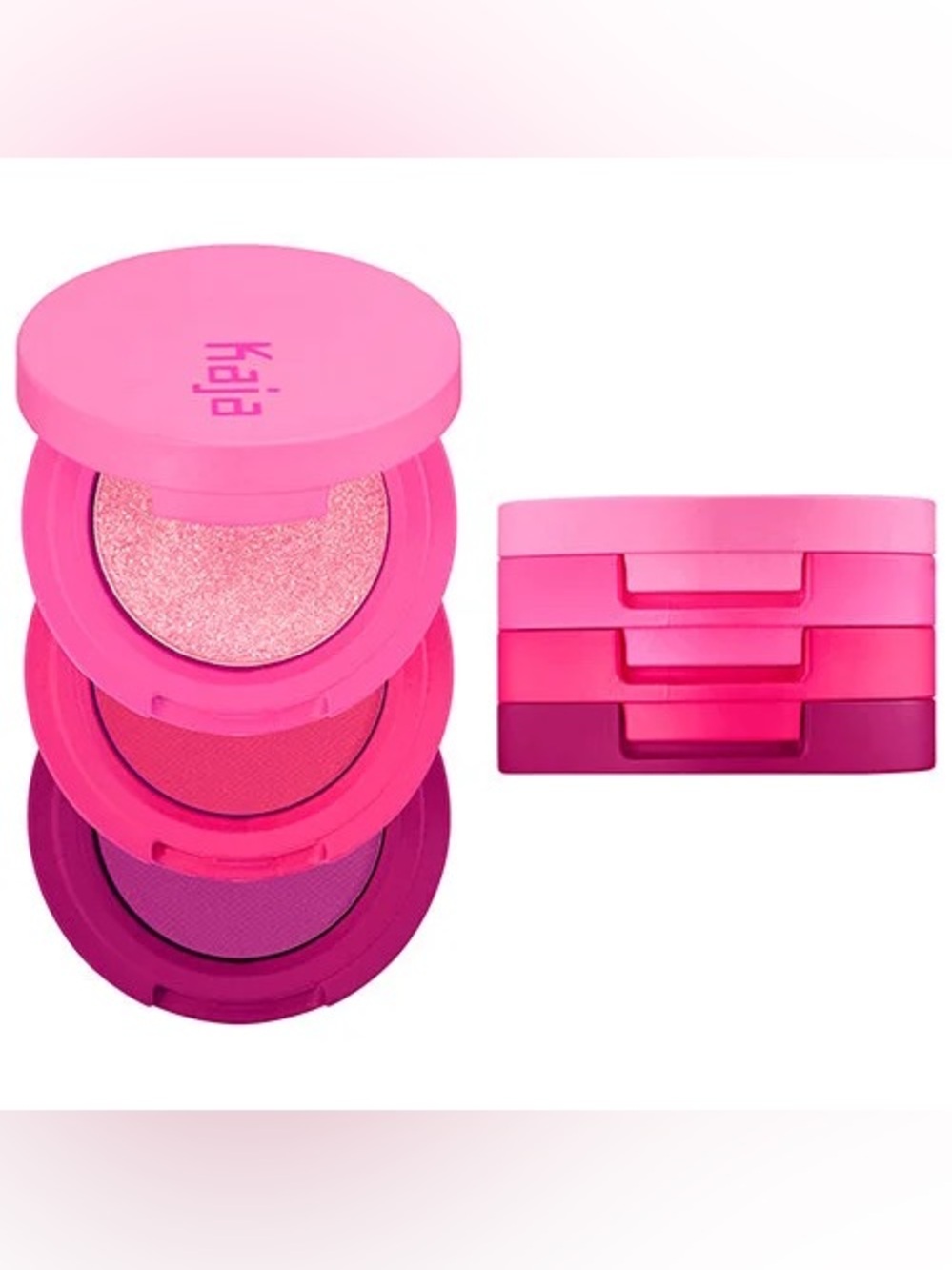 KAJA- Hella Azalea BENTO BOUNCY SHIMMER EYESHADOW TRIO NEW IN BOX